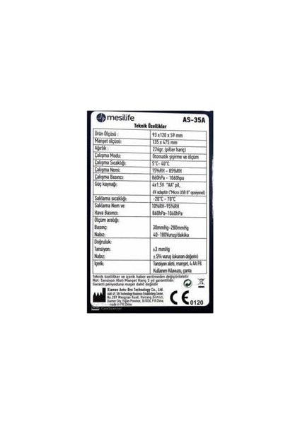 Mesılıfe Hafızalı Koldan Ölçer Dıjıtal Tansiyon Aleti modelleri