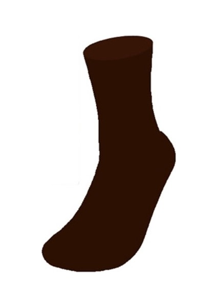 Kundura Klasik Taba Erkek Ayakkabısı ve Gabriel Najdorf Organic Socks Bambu Kahverengi Çorap