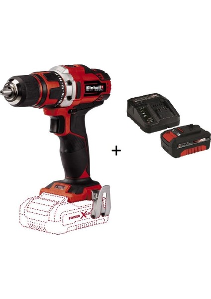 Te-Cd 18/40 Li (1x4 Ah Starter Kit )18 V Akülü Vidalama Matkap