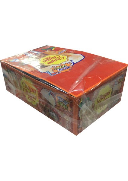 Chupa Chups Fizzy Drınks Portakal ve Kola Aromalı 25 Adet