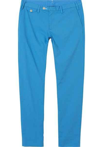 Erkek Chino Mavi Slim Pantolon 1501256.412