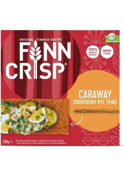 Double Finn Kraker Paketi Çavdarlı Kraker +Multigrain Kraker + Caraway Kimyonlu Ekşi Mayalı Kraker
