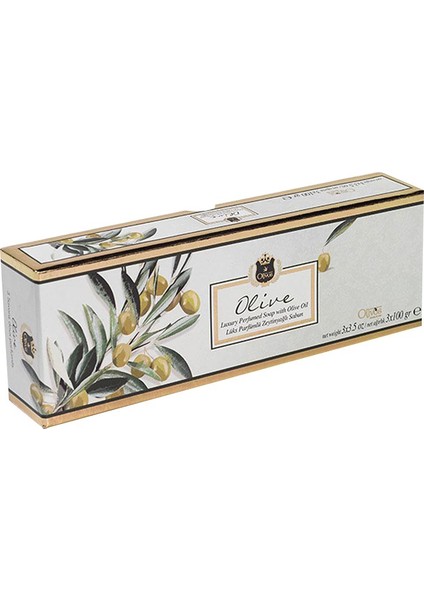 Lüks Zeytinyağı Sabunu 3X100 gr