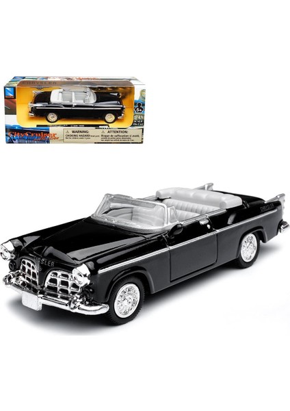 1955 Chrysler C-300 Siyah 1/43 Model Araba