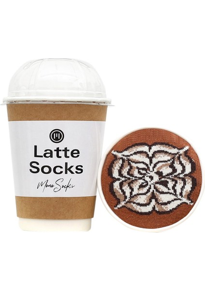 Mono Socks Rose White Latte Çorap