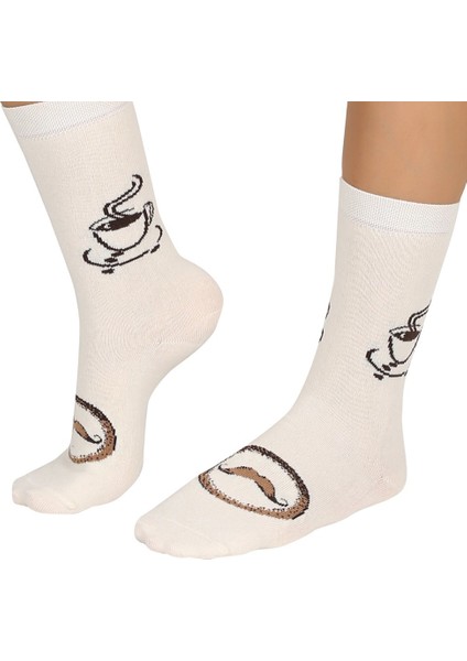 Mono Socks Rose White Latte Çorap