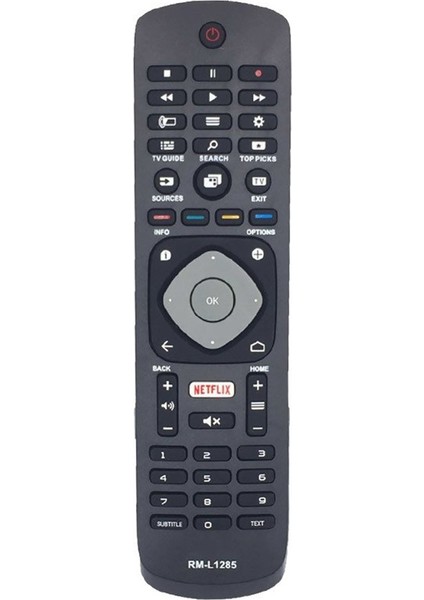 Philips 3D Smart LED Tv Kumanda RM-L1285 Netflix Tuşlu KK9865