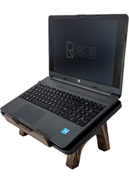 Ru-Bi Ahşap Laptop Standı 35 x 24 x 17 cm