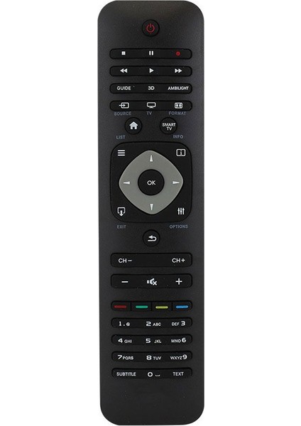 Philips 55PFL6007K/12 Smart LED Tv Uyumlu Kumanda KK9862