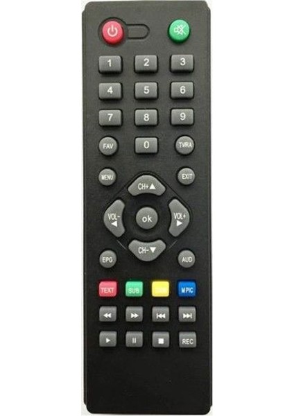 Rose 7700 Mini Scart Uydu Kumanda Txt KR7170
