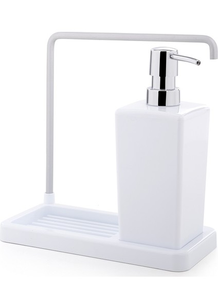 Luna Mutfak Sıvı Sabunluk Beyaz