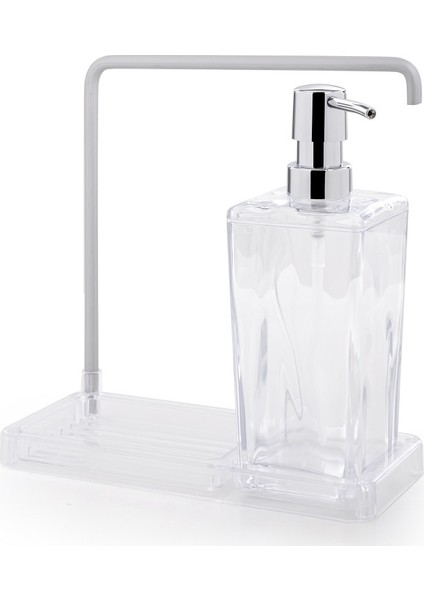 Luna Mutfak Sıvı Sabunluk Şeffaf