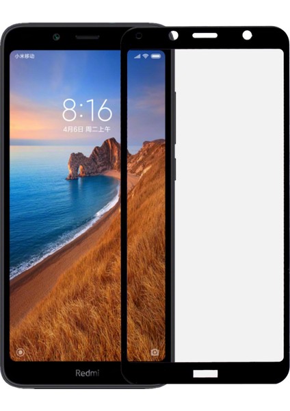 Xiaomi Redmi 7A Ekran Koruyucu Mat Seramik Nano Tam Kaplama