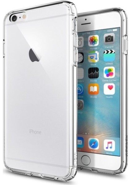 Apple iPhone 6s Premium Silikon Kılıf Şeffaf