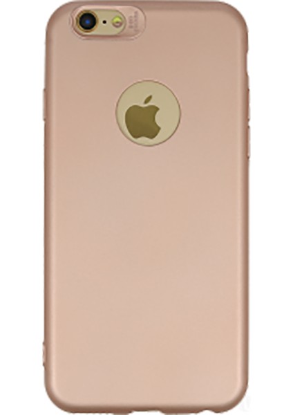 Apple iPhone 6s Plus Premium Silikon Kılıf Rose Gold