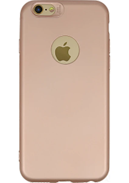 Piyasa Sepeti Apple iPhone 6s Plus Premium Silikon Kılıf Rose Gold