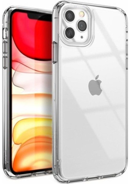 Apple iPhone 11 Pro Max (6.7'') Premium Silikon Kılıf Şeffaf