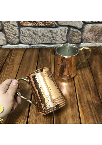 Markasi El Dövmesi Bakır Bardak