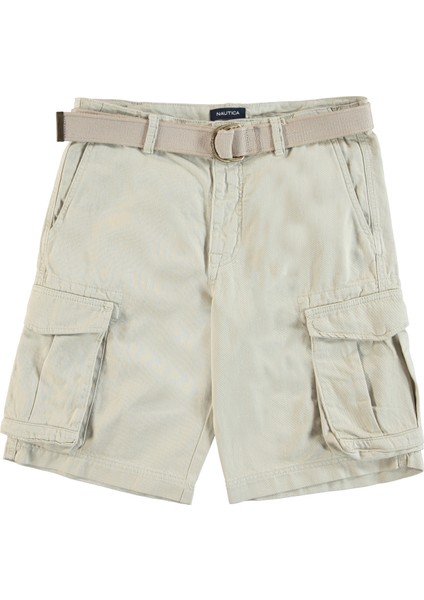 Nautıca Erkek Krem Bermuda Şort B01022T.14S