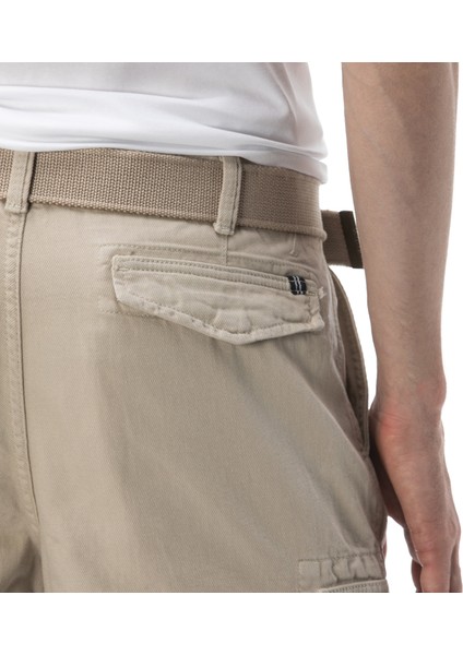 Nautıca Erkek Krem Bermuda Şort B01022T.14S
