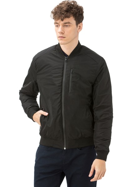 Nautıca Erkek Classic Fit Siyah Bomber Mont J83031T.0TB