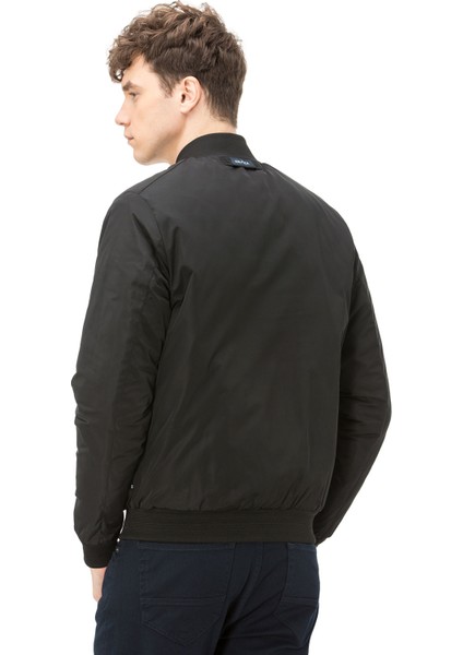Nautıca Erkek Classic Fit Siyah Bomber Mont J83031T.0TB fiyatları