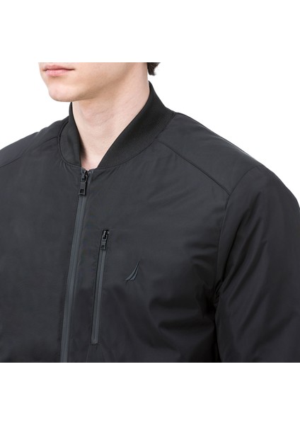 Nautıca Erkek Classic Fit Siyah Bomber Mont J83031T.0TB fırsatları
