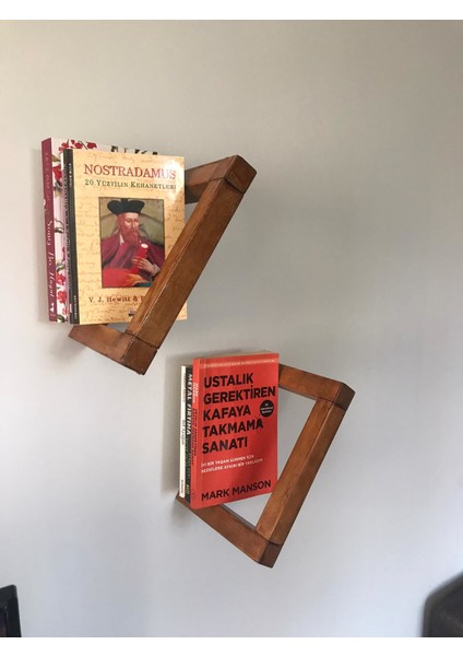 Ahşap Kitaplık Raf