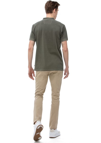 Nautıca Erkek Slim Fit Bej Chino Pantolon P01000T.2TK