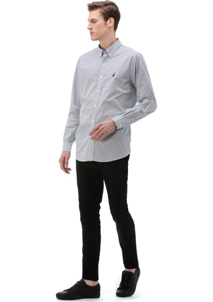 Nautıca Erkek Slim Fit Siyah Chino Pantolon P01000T.0TB fırsatları