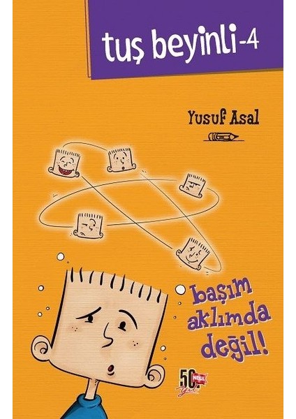 Tuş Beyinli 1-2-3-4-5-6-7 Kitap Seti - Yusuf Asal