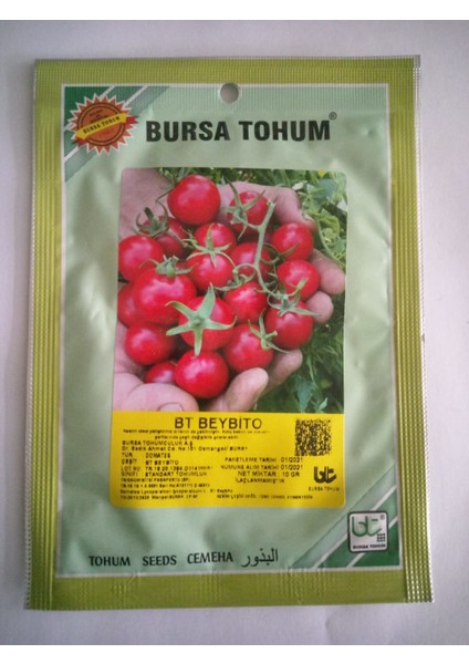 Bt Beybito Domates Tohumu 10 gr