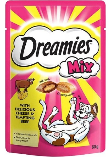 Biftek ve Peynirli Kedi Ödülü 60 gr 3'lü Set Idili