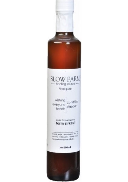 Doğal Fermente Form Sirkesi 500 ml
