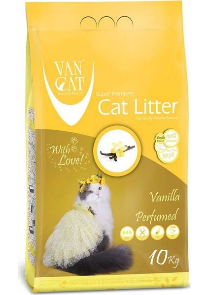 Van Cat Vanilya Kokulu Ince Taneli Kedi Kumu 10 kg