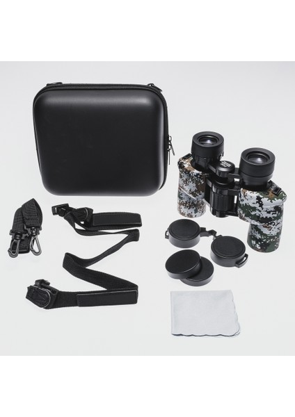 7X30 Profesyonel Su Geçirmez El Dürbünü 1000M/137M - Kamuflaj