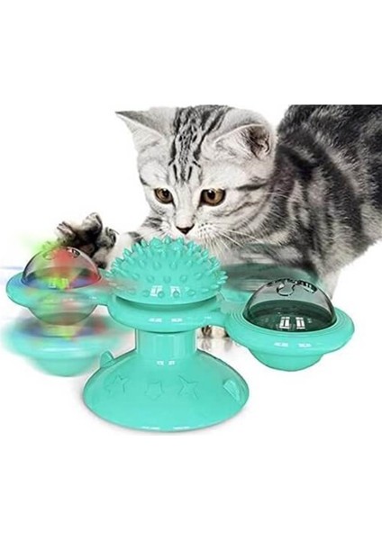 Catnipli Interaktif Kedi Zeka Oyuncağı 15CM Idili