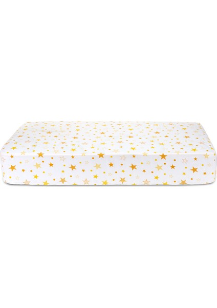 Yellow Star Fitted Bebek Çarşafı 80X130 cm fiyatları