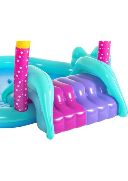 Pompalı- Bestway 53097 Unicornlu Kaydıraklı, Potalı Fıskiyeli Havuz indirimleri