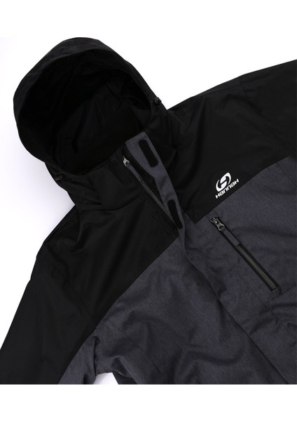 Sigfred 3 In1 Outdoor Jacket Mel - Anthracite