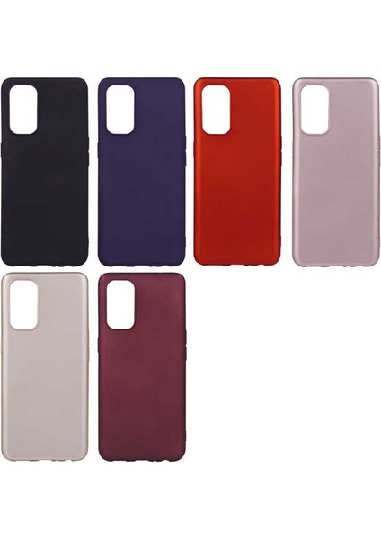 Oppo Reno 5 Pro 5g Kılıf Klasik Mat Renkli Yumuşak Premier Silikon Rose Gold fiyatları