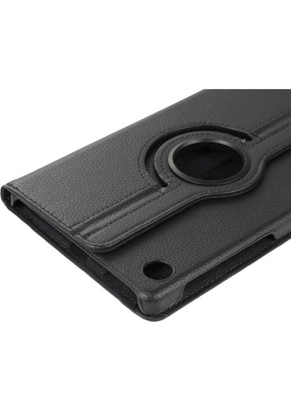Lenovo M10 TB-X606F 10.3 Inch Rotating Dönebilen Standlı Kılıf Mavi