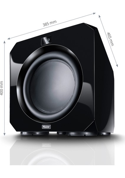 Omega Cs 12 Siyah Subwoofer