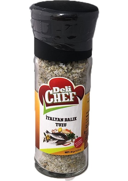 Deli Chef Italyan Balık Tuzu 86 gr