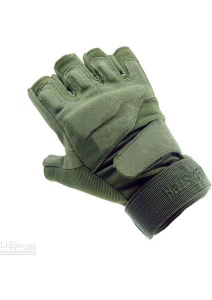 Black Hawk Tactical Kesik Parmak Eldiven Haki