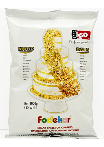 Turuncu Şeker Hamuru 1 kg