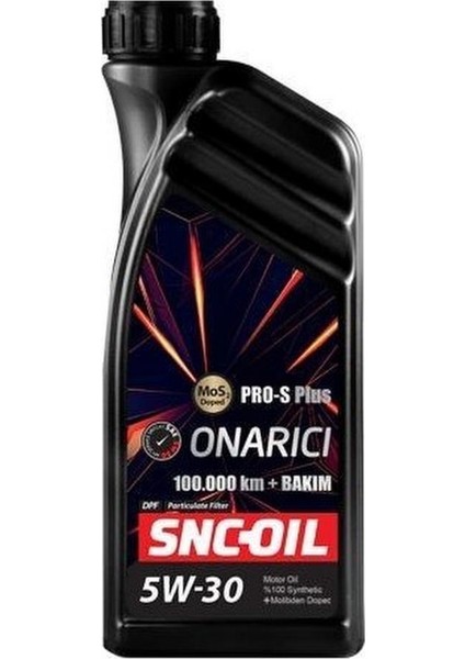 -OIL Pro-S Plus 5W-30 1 Litre Onarıcı Motor Yağı ( Üretim Yılı: 2022 )