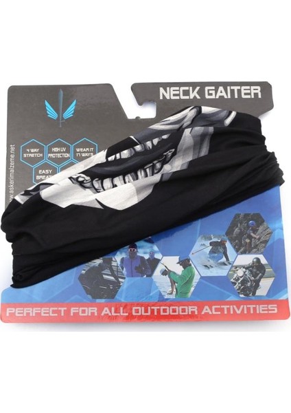 Ss Tactical , 17 Farklı Şekilde Kullanılabilen Kuru Kafa Bandana