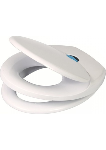 Çocuk Adaptörlü Yavaş Kapanan Amortisörlü Klozet Kapağı