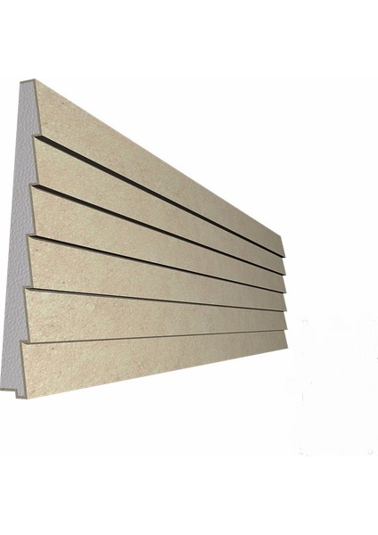 Duvar Paneli Yalı Baskı Sıvalı 4 cm 50 cmX200 cm Desen 1 M2 Dekorasyon F403 Yalı Baskı